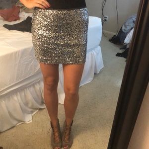 Sequence sparkly skirt! Worn one time!